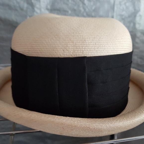 Vintage Nadelle Woven Hat 1950-60 - Picture 3 of 11